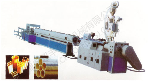 PVC、PE多孔管生產(chǎn)線【簡介】【技術(shù)參數(shù)】